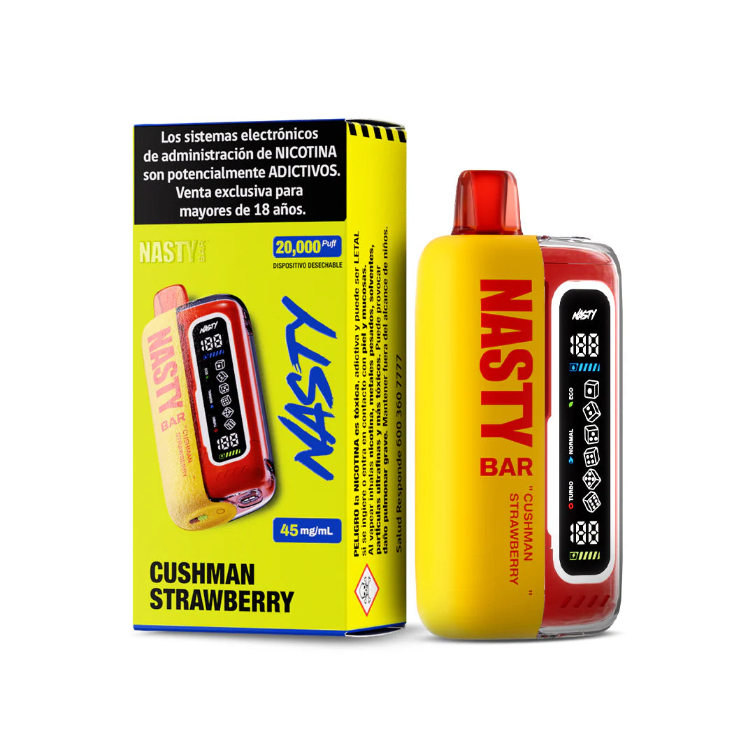 Nasty Bar 20K Cushman Strawberry 45mg