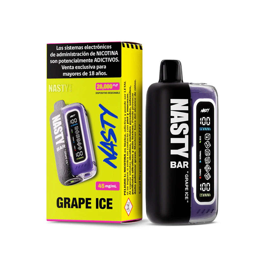 Nasty Bar 20K Grape Ice 45mg