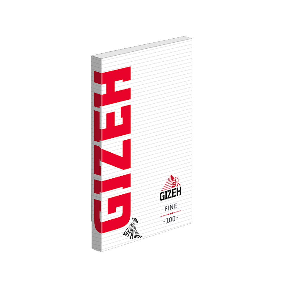 GIZEH Papelillos Rojo Doble Magnet N°1