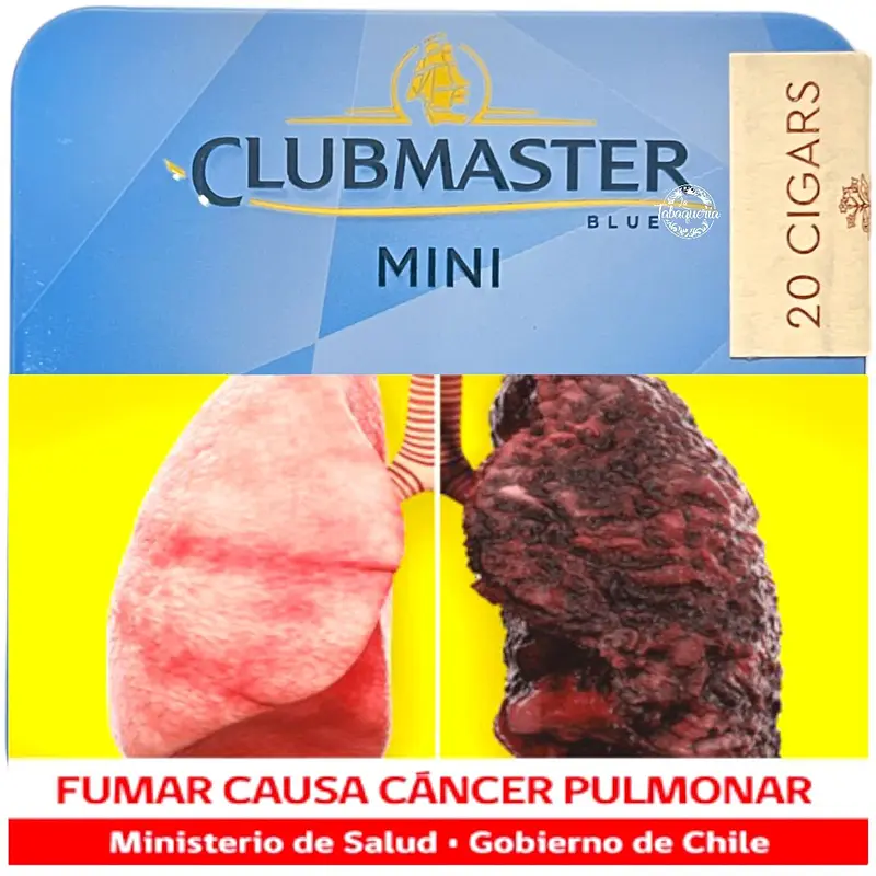 Mini Puros Clubmaster Mini Blue 20uds