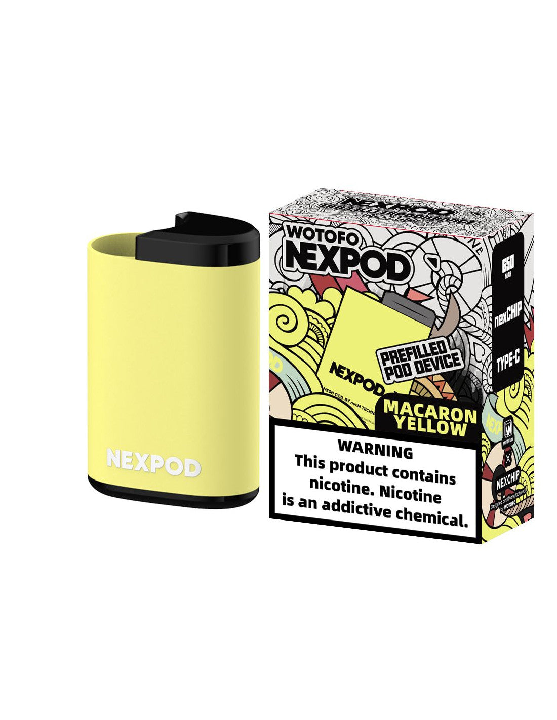 NEXPOD BATERIA MACARON YELLOW