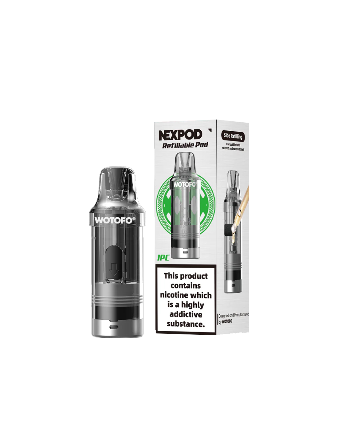 NEXPOD CARTRIDGE RECARGABLE