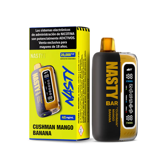 Nasty Bar 20K Cushman Banana 45mg