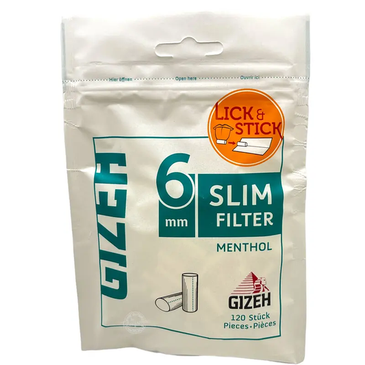 Filtros Gizeh Menthol