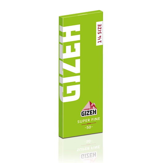 Papelillos Gizeh Verde Super Fine 1 ¼