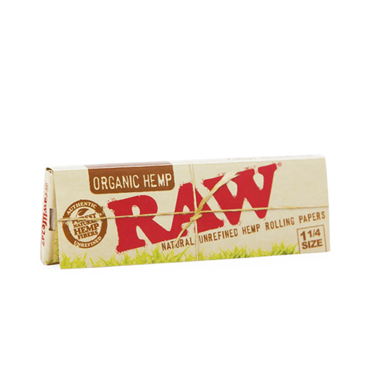 Papelillos Raw Cáñamo Orgánico 1 1/4
