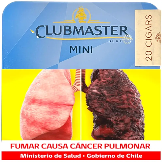 Mini Puros Clubmaster Mini Blue 20uds