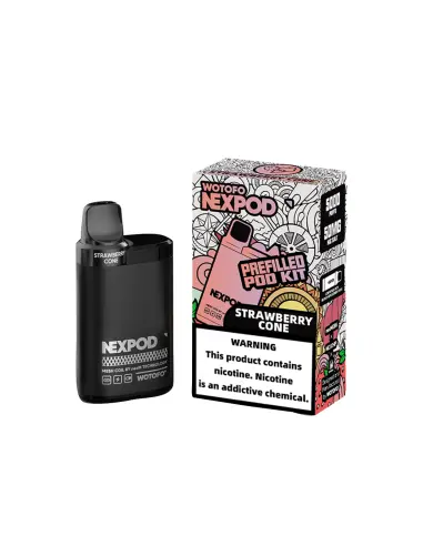 NEXPOD KIT STRAWBERRY CONE 5000 PUFF