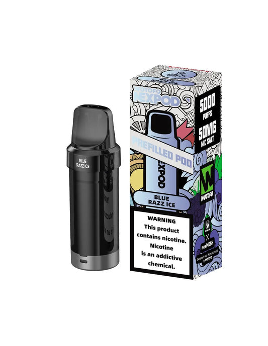 NEXPOD RECARGA BLUE RAZZ ICE 5000 PUFF