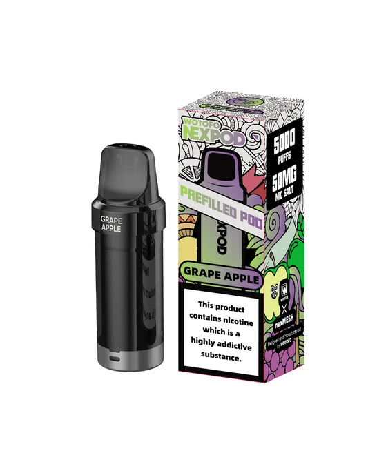 NEXPOD RECARGA GRAPE APPLE 5000 PUFF