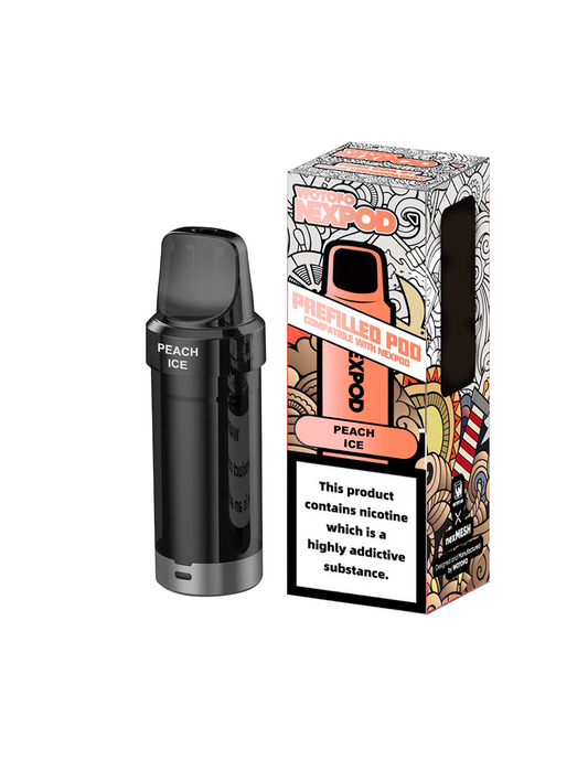 NEXPOD RECARGA PEACH ICE 5000 PUFF