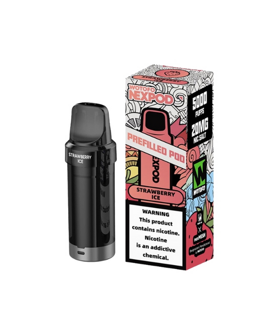 NEXPOD RECARGA STRAWBERRY ICE 5000 PUFF