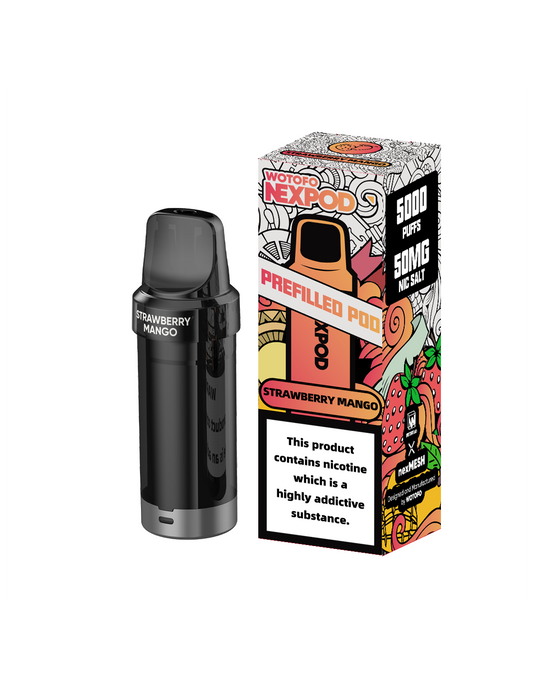 NEXPOD RECARGA STRAWBERRY MANGO 5000 PUFF