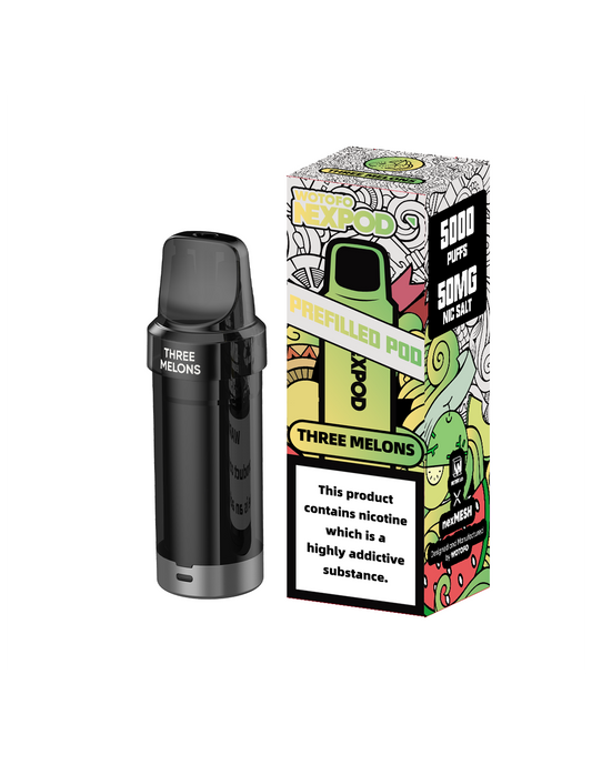 NEXPOD RECARGA THREE MELONS 5000 PUFF
