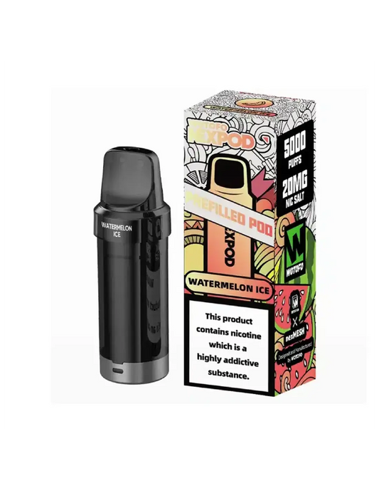 NEXPOD RECARGA WATERMELON ICE 5000 PUFF