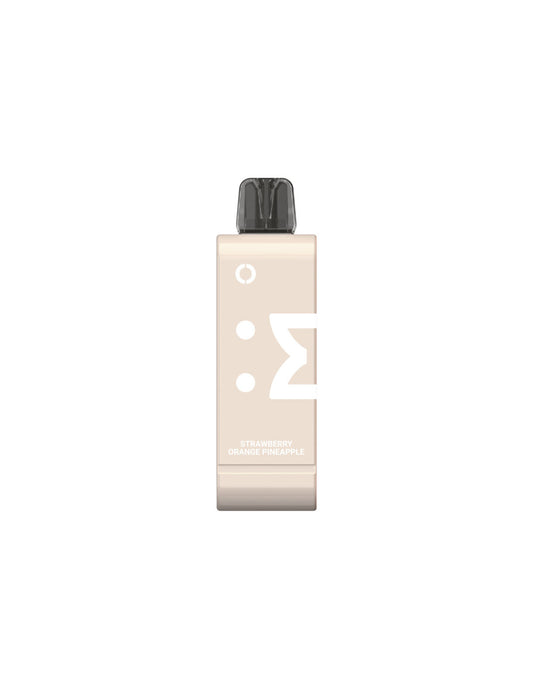 VAPORIZADOR ELFBAR POD RECARGA 9000 PUFF STRAWBERRY ORANGE PINEAPPLE 35MG NIC