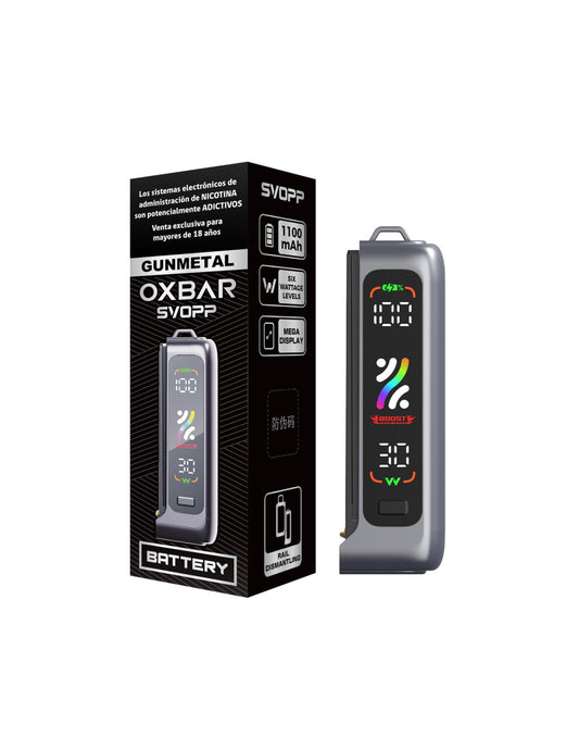 VAPORIZADOR OXBAR SVOPP BATERIA SILVER
